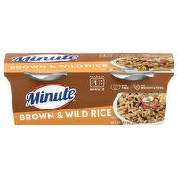 Minute Rice, Brown & Wild - 8.8 Ounce 