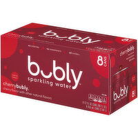 Bubly Sparkling Water Cherry - 8 Each 