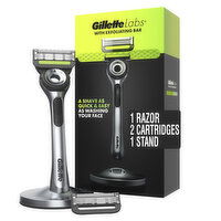 Gillette GilletteLabs with Exfoliating Bar Men's Razor