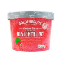 Goldenbrook Limited Batch Seedless Watermelon Ice Cream - 0.5 Gallon 