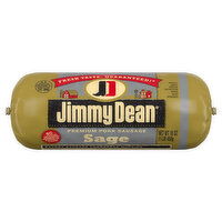 Jimmy Dean Pork Sausage, Sage, Premium - 16 Ounce 