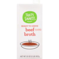 That's Smart! Broth, Beef Flavored - 32 Ounce 