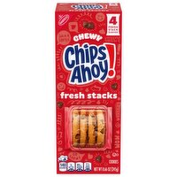 CHIPS AHOY! Fresh Stacks Chewy Chocolate Chip Cookies, Travel Snacks, 4 Multi Snack Packs - 8.66 Ounce 