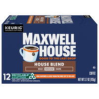 Maxwell House Coffee, Medium, House Blend, K-Cup Pods