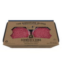 Schweid & Sons The Signature Series Chuck Brisket Patty 5.3 oz  - 5.3 Ounce 