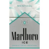 Marlboro Cigarettes, Class A, Unique Blend, Ice, Menthol - 20 Each 