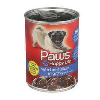 Paws Happy Life Beef Slices In Gravy Dog Food