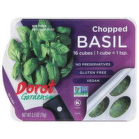 Dorot Gardens Basil, Chopped - 16 Each 