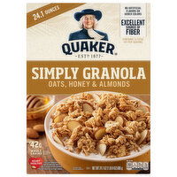 Quaker Simply Granola, Oats, Honey & Almonds