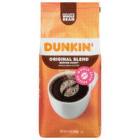 Dunkin' Coffee, Whole Bean, Medium Roast, Original Blend - 12 Ounce 