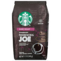 Starbucks Coffee, 100% Arabica, Ground, Dark Roast, Morning Joe