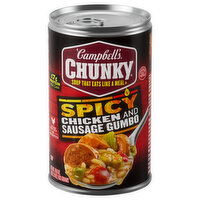 Chunky Soup, Chicken and Sausage Gumbo, Spicy - 18.8 Ounce 