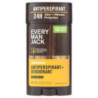 Every Man Jack Sandalwood Antiperspirant + Deodorant - 2.6 Ounce