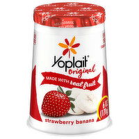 Yoplait Yoplait, Low Fat, Strawberry Banana - 6 Ounce 