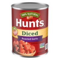 Hunt's Diced Tomatoes with Roasted Garlic - 14.5 Ounce 