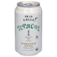 De La Calle! Tepache, Pineapple Spice Traditional - 12 Fluid ounce 