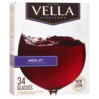 Peter Vella Merlot Red Wine 5L - 5 Litre 