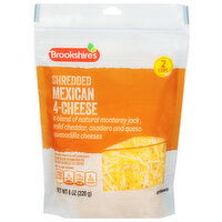 Brookshire's Finely Shredded Mexican 4-Cheese