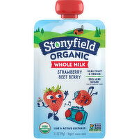 Stonyfield Organic Organic Strawberry Beet Berry Whole Milk Yogurt