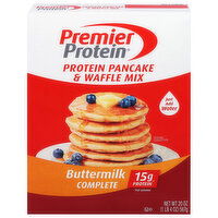 Premier Protein Pancake & Waffle Mix, Buttermilk Complete - 20 Ounce 