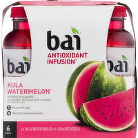 Bai Antioxidant Beverage, Kula Watermelon,6 Pack - 6 Each 