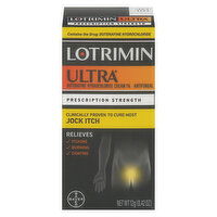 Lotrimin Ultra Antifungal Cream, Jock Itch, Prescription Strength - 0.42 Ounce 