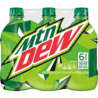 Mountain Dew Soda, 6 Pack - 6 Each