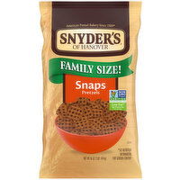 Snyder's of Hanover Pretzels, Snaps, Family Size - 16 Ounce 