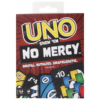 Mattel Card Game, No Mercy, UNO - 1 Each