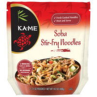 Ka-Me Noodles, Stir-Fry, Soba