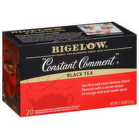 Bigelow Black Tea, Constant Comment, Tea Bags - 20 Each 