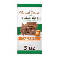 Russell Stover Sugar Free Caramel Chocolate Candy Bar - 3 Ounce 