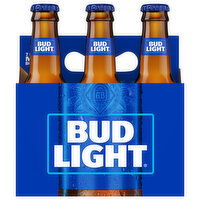 Bud Light Beer, Mini - 6 Each 