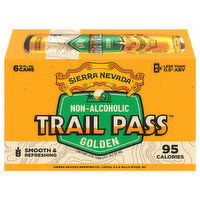 Sierra Nevada Beer, Non-Alcoholic, Golden, Trail Pass - 6 Each
