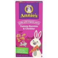 Annie's Pasta & Cheese, Yummy Bunnies & Cheddar - 6 Ounce 