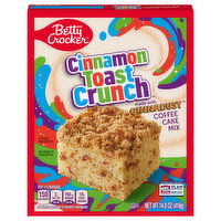 Betty Crocker Coffee Cake Mix, Cinnamon Toast Crunch - 14.8 Ounce 