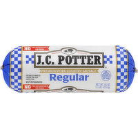 JC Potter Sausage, Premium Pork Country, Regular - 16 Ounce 