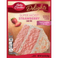 Betty Crocker Cake Mix, Strawberry, Super Moist