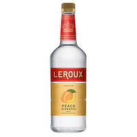 Leroux Peach Schnapps Liqueur, 750 ml     - 750 Millilitre 