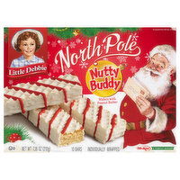 Little Debbie Wafers, with Peanut Butter, North Pole - 10 Each 