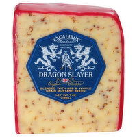 Excalibur Cheese, Dragon Slayer, English Cheddar - 7 Ounce 