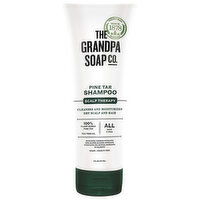 The Grandpa Soap Co. Shampoo, Scalp Therapy, Pine Tar - 8 Fluid ounce 