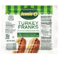 Jennie-O Turkey Franks, Natural Hardwood Smoke Flavor - 16 Ounce 