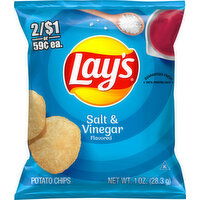 Lay's Potato Chips, Salt & Vinegar Flavored