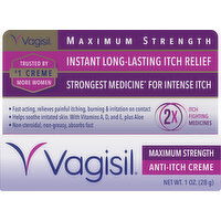 Vagisil Anti-Itch Creme, Maximum Strength - 1 Ounce 