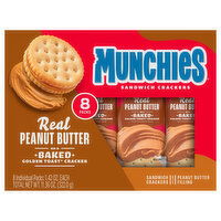 Munchies Sandwich Crackers, with Peanut Butter Filling - 8 Each 