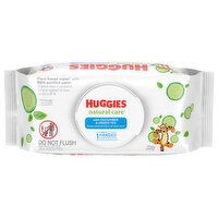 Huggies Wipes, with Cucumber & Green Tea, Refreshing - 56 Each 