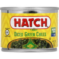 Hatch Green Chiles, Diced, Mild - 4 Ounce 