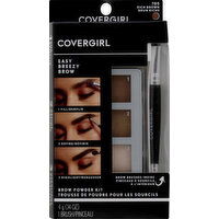 CoverGirl Brow Powder Kit, Rich Brown 705 - 1 Each