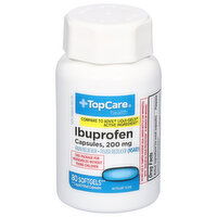 TopCare Ibuprofen, 200 mg, Softgels - 80 Each 